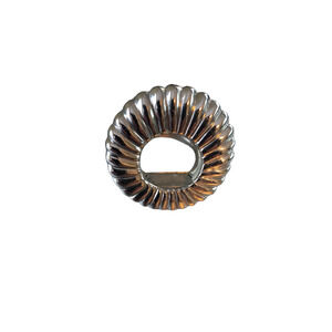 Vintage Jewelry gold tone Scarf clip twisted coiled